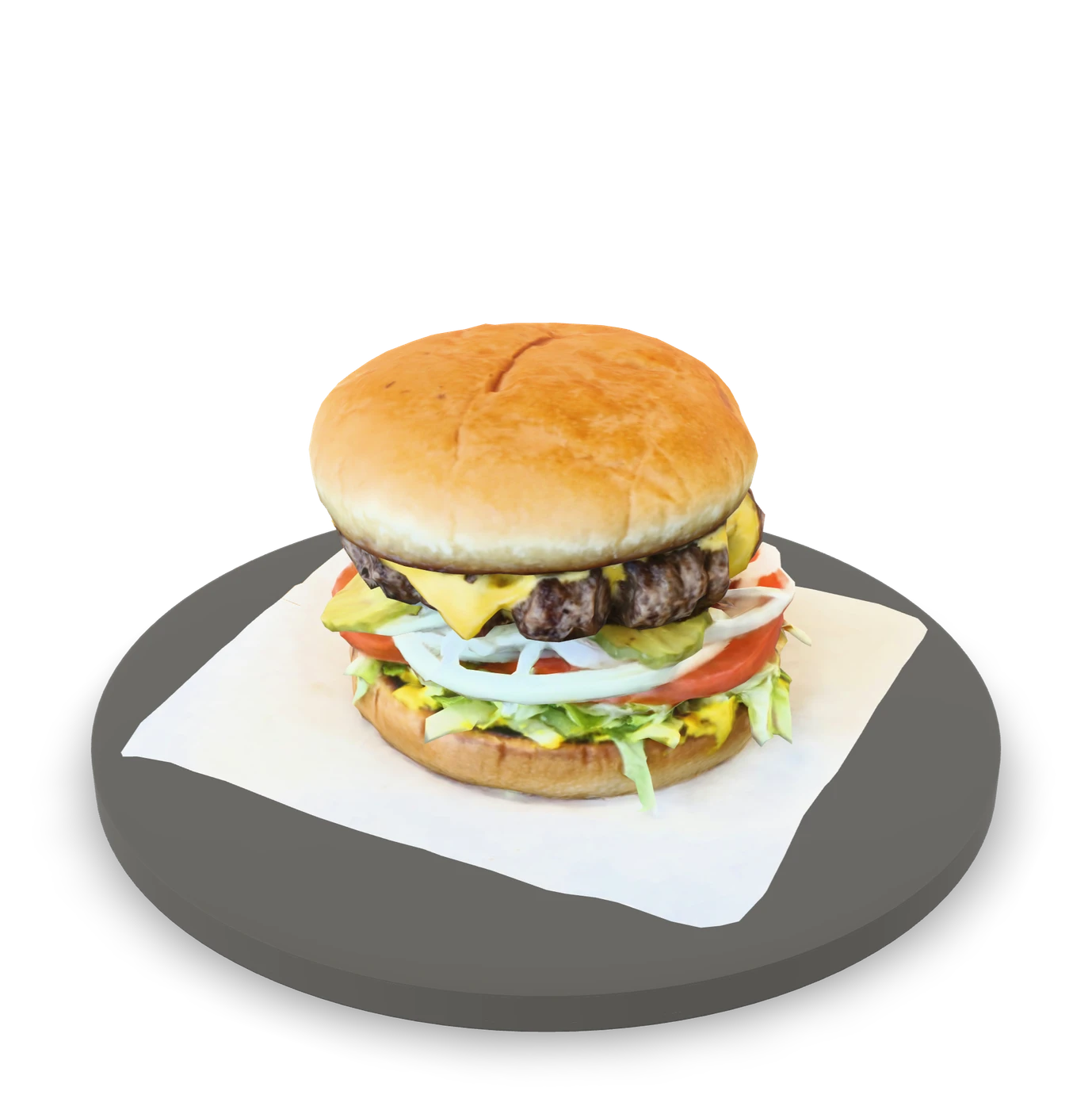 3D model: Burger